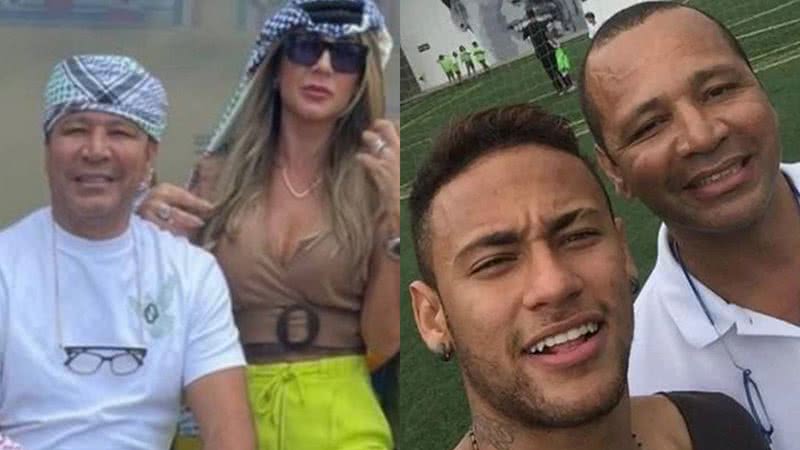 No telhado? Namoro de Neymar Pai e Neydrasta gata mostra sinais de crise - Reprodução/Instagram