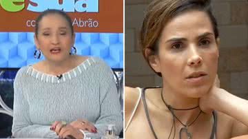 BBB24: Sonia Abrão esculacha comportamento de Wanessa Camargo: "Vai se tratar" - Reprodução/RedeTV/Globo