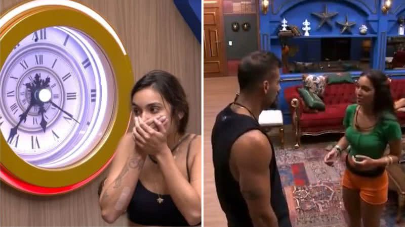 BBB24: Vanessa Lopes tentou fazer Nizam desistir junto: "Aperta comigo" - Reprodução/Globo