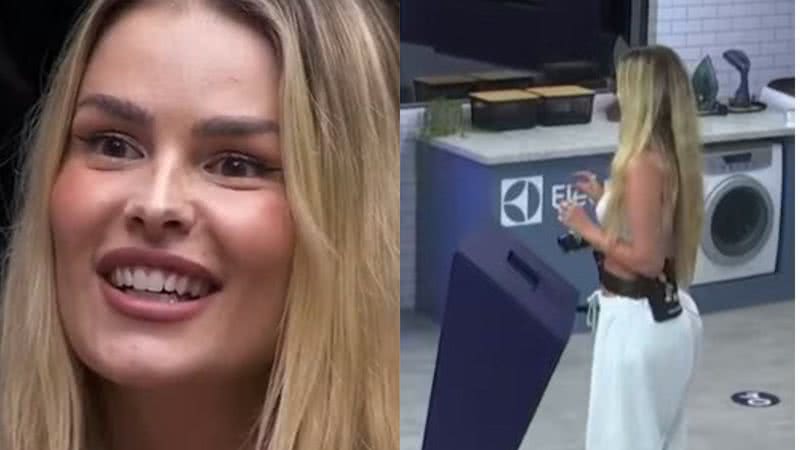 BBB 24: Yasmin Brunet perde prova de propósito para brother ganhar prêmio - Reprodução/Globo