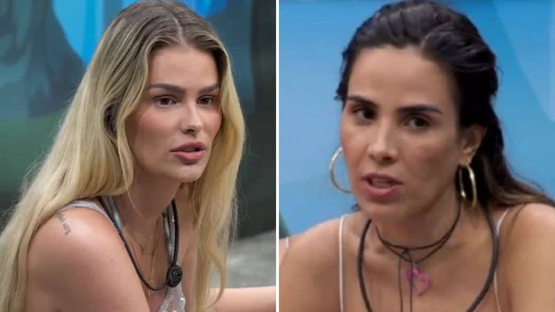 BBB24: Yasmin dá puxão de orelha em Wanessa Camargo: "Sempre dá desculpa" - Reprodução/Globo