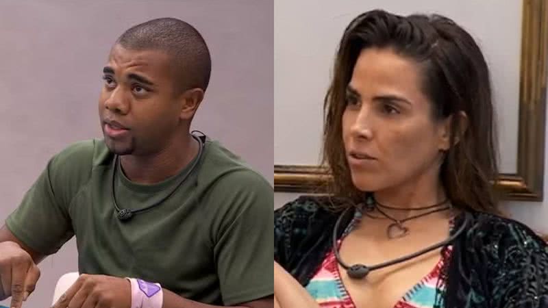 BBB 24: Davi revela por que poupou Wanessa Camargo de pulseira: "Não botei" - Reprodução/TV Globo