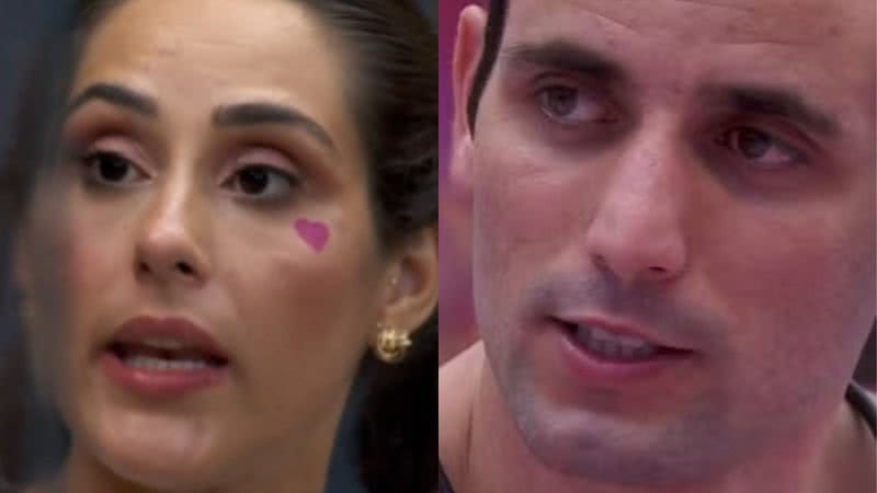 BBB 24: Deniziane confessa se sentir sufocada com Matteus: "Angustiada" - Reprodução/Globo