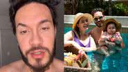 Eliezer criticou pessoas que tentam beijar sua filha com Viih Tube - Reprodução/Instagram