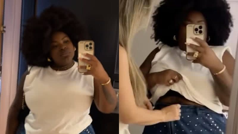 Jojo Todynho exibiu como estão suas roupas no corpo após emagrecer 40 kg - Reprodução/Instagram