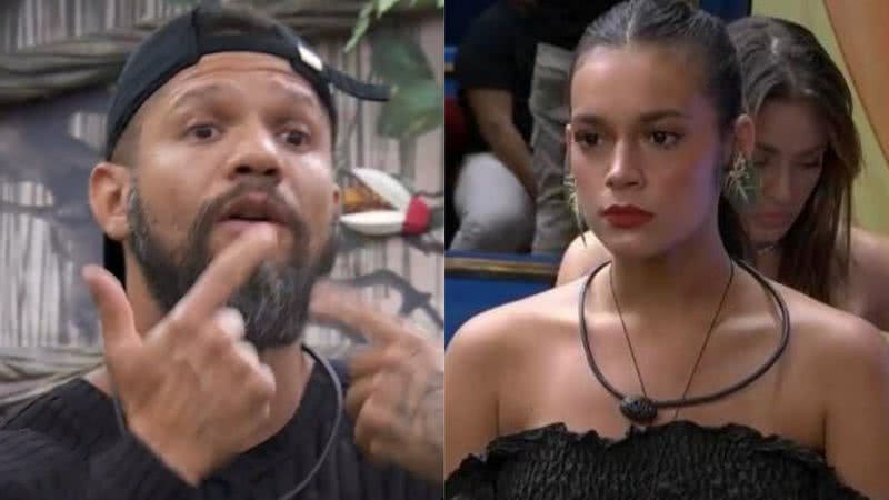 BBB 24: Juninho polemiza ao explicar porque pode "tocar" em Alane: "Gíria" - Reprodução/Globo