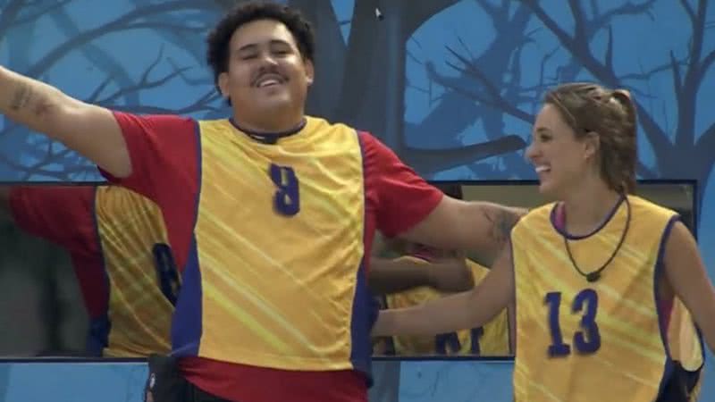 BBB 24: De novo! Lucas desbanca Beatriz e vence Prova do Líder - Reprodução/TV Globo