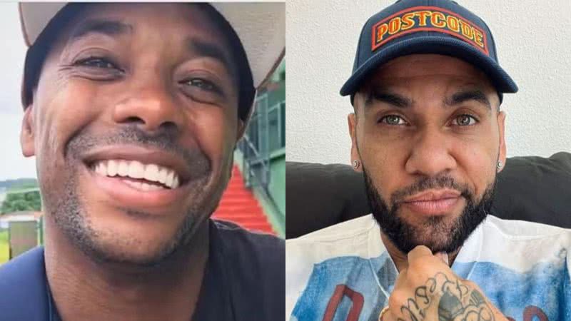 Condenado, Robinho declara apoio a Daniel Alves: "Deus abençoe" - Reprodução/Instagram