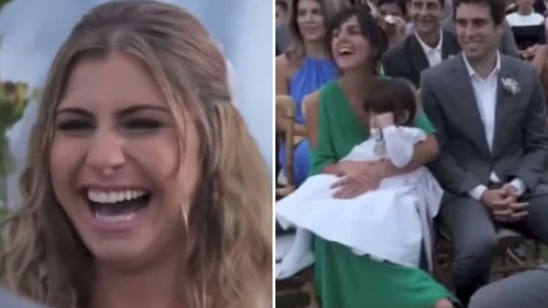 Vídeo de Carol Barcellos no casamento de ex-amiga viraliza: “Do lado dos pais da noiva” - Reprodução/Instagram