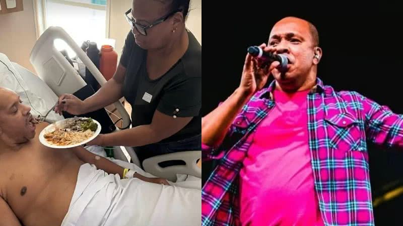 Anderson, do Molejo, recebeu comida com ajuda da mãe no hospital - Reprodução/Instagram