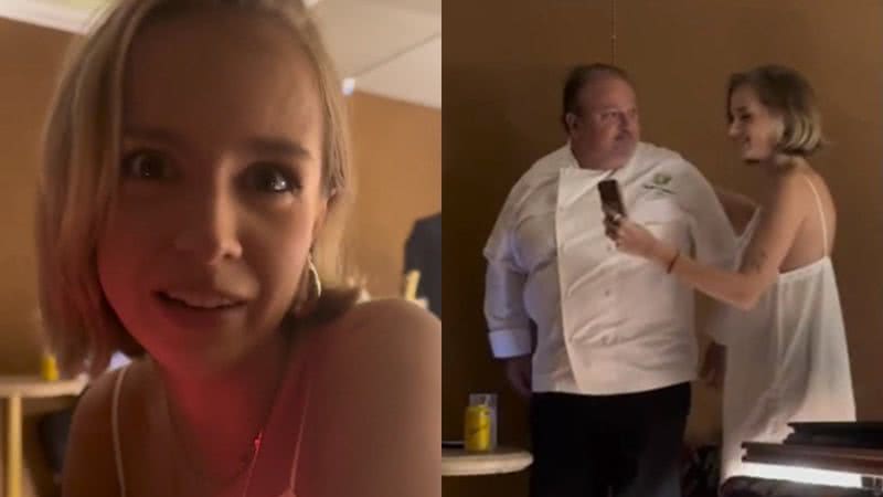 Isabella Scherer desabafou ao não ser reconhecida pelo chef Érick Jacquin - Reprodução/TikTok