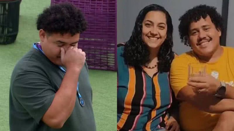 BBB 24: Preocupado, Lucas admite medo por intimidade com Pitel: "Casado" - Reprodução/TV Globo/Instagram