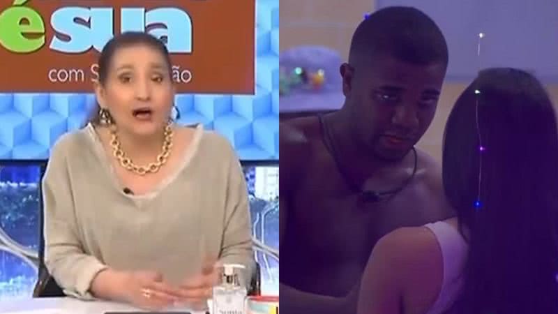 Sonia Abrão criticou o comportamento de Isabelle com Davi no BBB 24 - Reprodução/RedeTV!/Globo