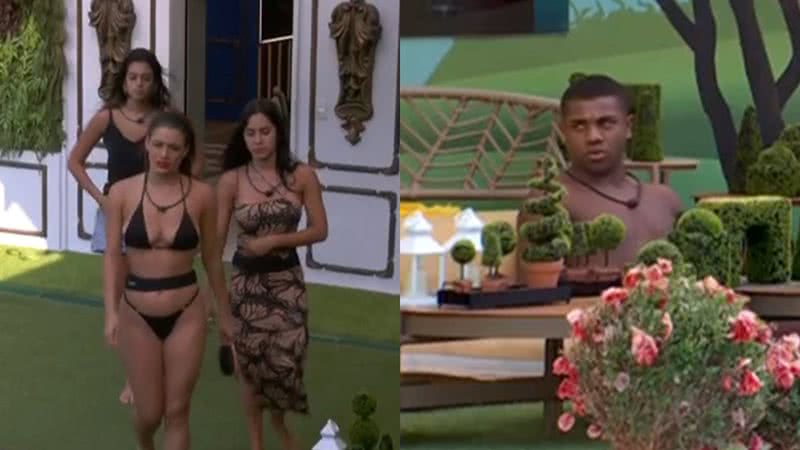 Davi criticou uma atitude de Beatriz no BBB 24 - Reprodução/Globo