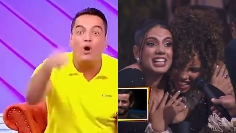 Leo Dias detonoou Fernanda e Pitel por ignorarem uma repórter do portal LeoDias - Reprodução/SBT/Globo