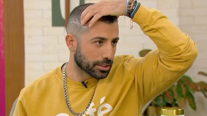 Ex-BBB Kaysar Dadour no 'Mais Você' - Reprodução/ TV Globo