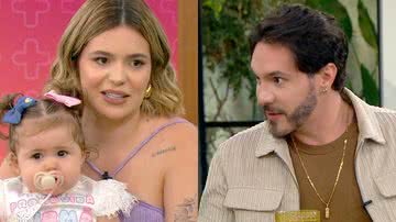 Viih Tube e Eliezer revelam nova gravidez ao vivo no 'Mais Você' - Reprodução/TV Globo