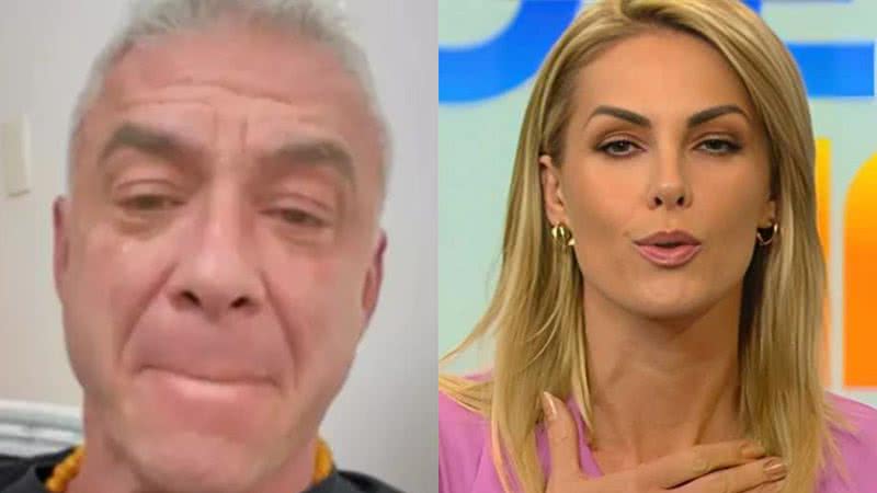 Ex-marido de Ana Hickmann chora após ela apresentar laudo pericial: "Cansado" - Reprodução/Instagram e Reprodução/Record