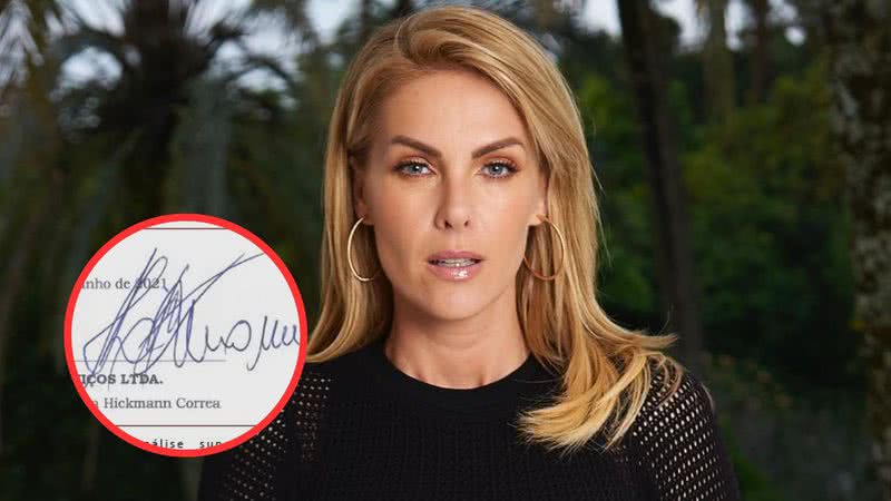 A defesa da apresentadora Ana Hickmann revelou quase 50 assinaturas falsificadas - Reprodução/Instagram