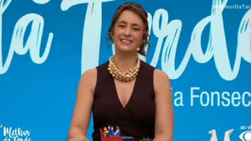 A apresentadora Catia Fonseca se emociona com situação do Rio Grande do Sul durante seu programa ao vivo; veja - Reprodução/Band