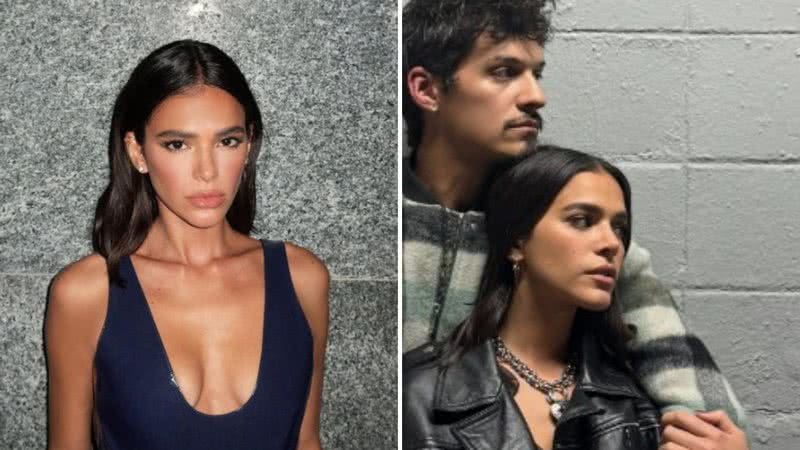 Bruna Marquezine aparece abraçada com artista gringo em clique - Reprodução/Instagram/Tik Tok