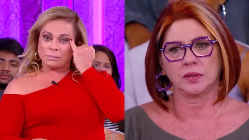 Christina Rocha e Anahy D'Amico no Casos de Família - Reprodução/SBT