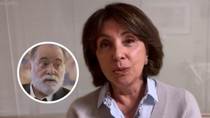 Lidiane Barbosa, esposa de Tony Ramos revela estado de saúde do ator após realizar duas cirurgias cerebrais - Reprodução/Globo