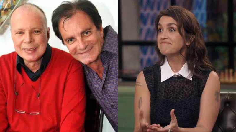 Gilberto Braga, Edgar Moura Brasil e Manuela Dias - Reprodução/Instagram/TV Globo