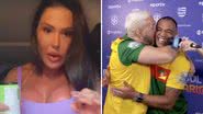 Gracyanne Barbosa reage a reconciliação de Belo e Denilson; saiba o que ela disse - Reprodução/Instagram/Globo