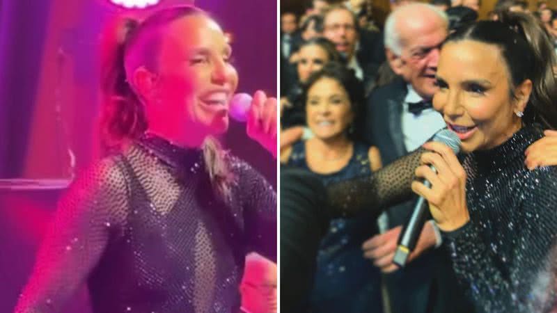 A cantora Ivete Sangalo faz show particular após cancelamento de turnê; confira detalhes da festança luxuosa - Reprodução/Instagram