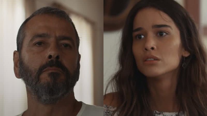 José Inocêncio (Marcos Palmeira) e Mariana (Theresa Fonseca) de Renascer - Reprodução/Globo