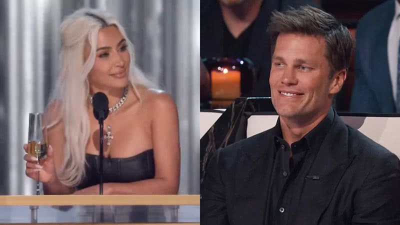 Kim Kardashian e Tom Brady no especial da Netflix - Reprodução/Netflix