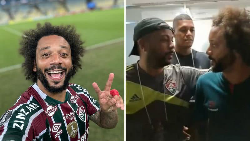 Marcelo, do Fluminense, é criticado por atitude com fã e responde - Reprodução/Instagram