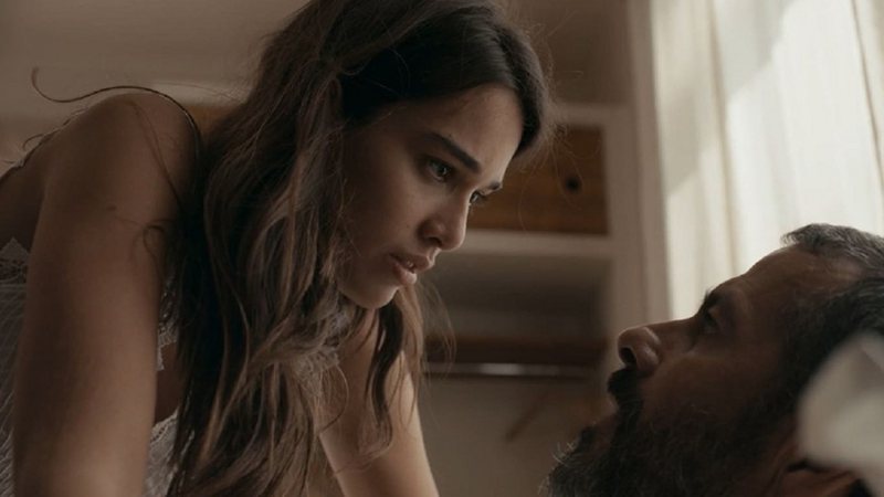 Mariana (Theresa Fonseca) e José Inocêncio (Marcos Palmeira) de Renascer - Reprodução/Globo