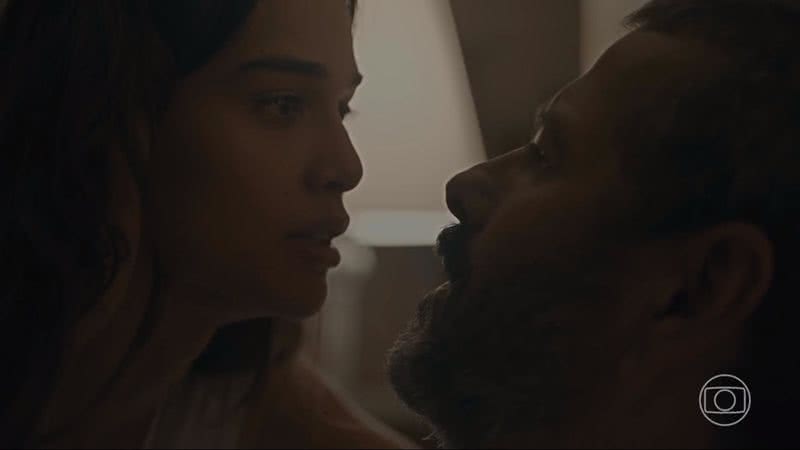 Mariana (Theresa Fonseca) e José Inocêncio (Marcos Palmeira) de Renascer - Reprodução/Globo