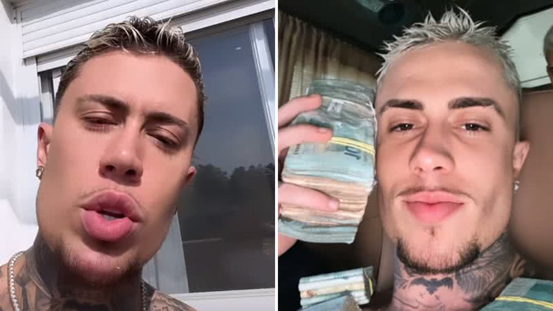 MC Daniel ostenta notas de R$ e revela quanto recebe de cachê - Reprodução/Instagram