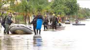 Rio Grande do Sul sofre as consequências das fortes tempestades - Reprodução/Globo