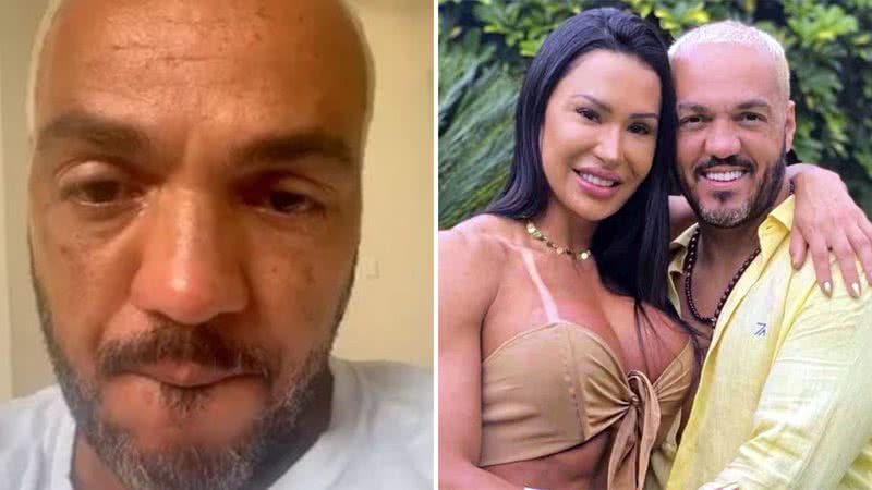 Supostamente traído, Belo faz desabafo sobre Gracyanne Barbosa: "Falsidade" - Reprodução/Instagram