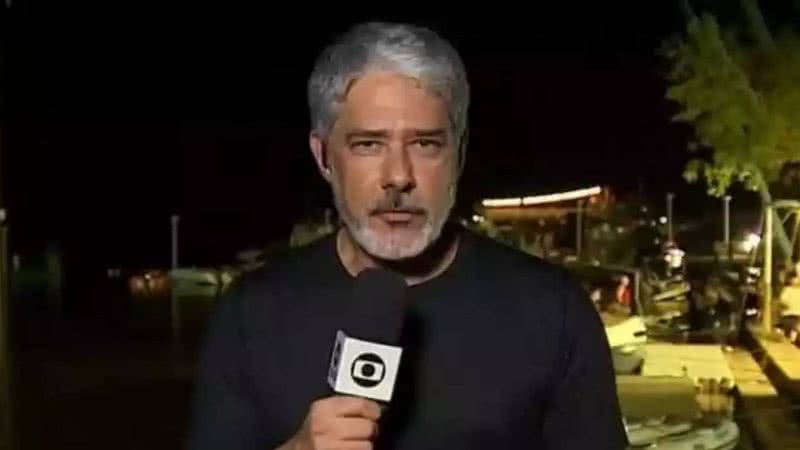 Atitude de William Bonner nos bastidores do Rio Grande do Sul dá o que falar - Reprodução/TV Globo