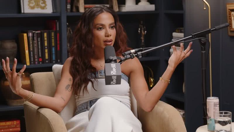 Anitta no Jay Shetty Podcast - Reprodução/Youtube