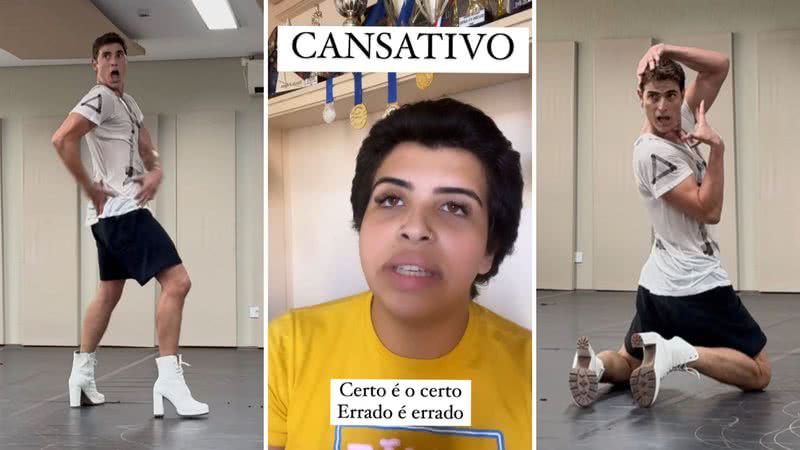 Makayla Sabino, bailarina de Iza, detona Reynaldo Gianecchini após vídeo onde ele aparece dançando 'Vogue'; confira - Reprodução/Instagram