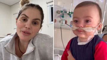 Com o filho internado há uma semana na UTI, a influenciadora Bárbara Evans confessa misto de emoções diante da situação que vive; confira - Reprodução/Instagram