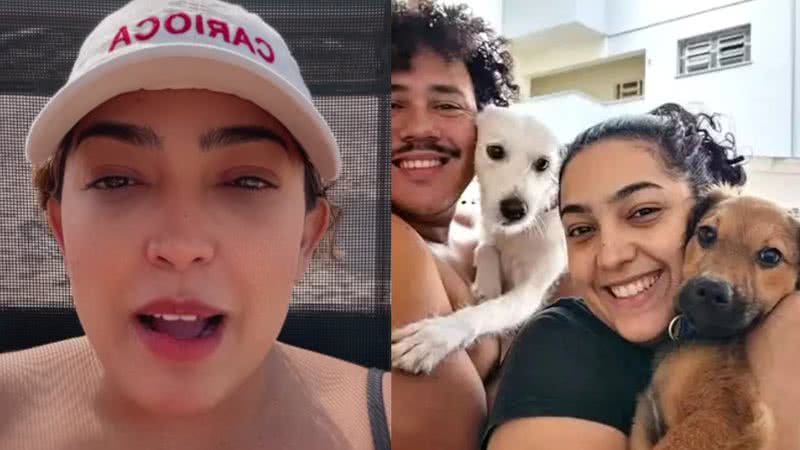 Camila Moura sobre guarda de seus cachorros - Reprodução/ Instagram