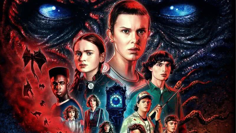 Pôster da quarta temporada de "Stranger Things" - Divulgação/Netflix