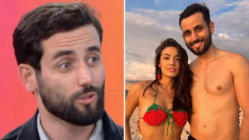 O ex-BBB Matteus Amaral, vice-campeão do BBB 24, entrega manipulação da ex-BBB Beatriz Reis em foto na praia; confira - Reprodução/Instagram