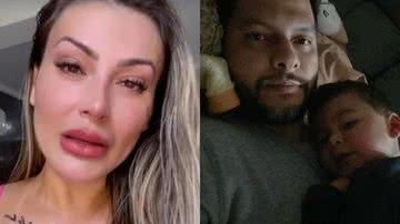 Ex de Andressa Urach surge abatido e faz desabafo sobre o filho: "Doente" - Reprodução/Instagram