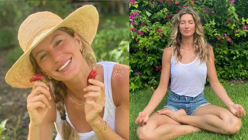 Gisele Bündchen revela dieta com uso de ervas - Reprodução/Instagram