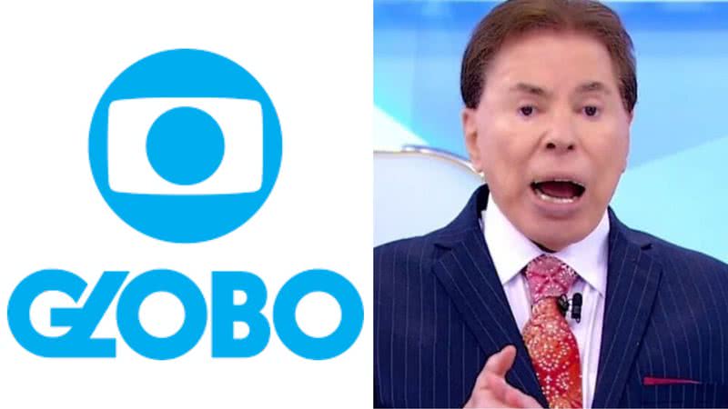 Globo planeja convite surpreendente para Silvio Santos - Reprodução/Globo e Reprodução/SBT