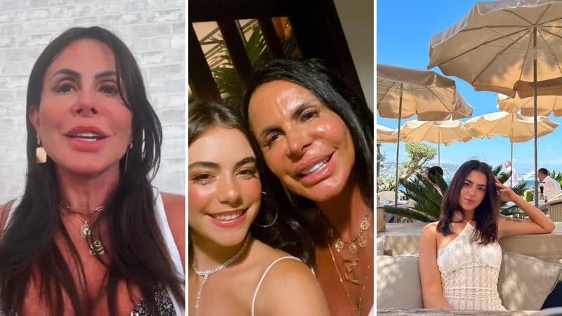 Gretchen revela que a filha começou a trabalhar aos 16 anos como entregadora na Europa - Reprodução/Instagram