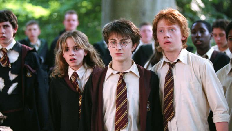 Hermione, Harry e Ron em "Harry Potter e o Prisioneiro de Azkaban" - Divulgação/Warner Bros.